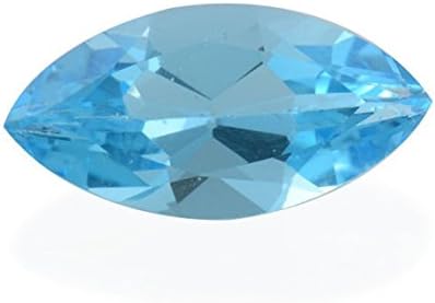 Natural 1.15 Carats 10X5 MM AAA Blue Topaz Marquise-Cut (1 PC) Loose Gemstone