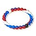 Lokai Wear Your World Cause Bracelet, Blue/Red/White, 6