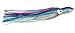 Boone Big Game Trolling Skirt (Pack of 5), Blue Silver Pink Stripes, 6-Inch