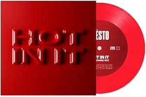 Charli XCX Hot In It Exclusive Limited Edition 7” Neon Coral Color Vinyl LP Record