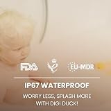 TensCare Digi Duckling Digital Water Thermometer Baby Bath Toy Yellow view 3