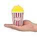 TEEGOMO Soft Popcorn and Coffee Cup (Cinema Pack) Slow Rising Scented Jumbo Squishy Stress Relief Squeeze Decorations Kids Toy