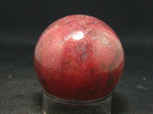 Pink Rhodonite Rodonite Sphere Ball From Canada - 1.6"