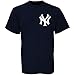 Majestic New York Yankees Babe Ruth Youth Navy Name and Number T-Shirt X-Large 18-20