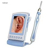 2016 Healthcare Pocket otoscope Ear Scope nose scope Oral Cavity Tester 3 Inch Lcd Monitor FindFine