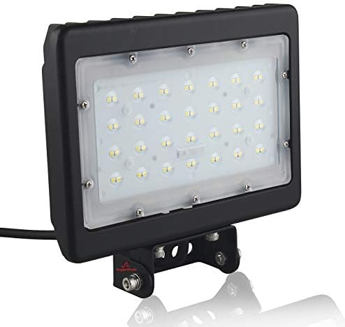 50 Watt - Kivo Series - LED Flood Light - 6,000 Lumens - 5000K - Yoke Mount