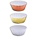 Elcoho 300 Pieces Foil Metallic Cupcake Liners Muffin Paper Cases Baking Cups, Gold, Silver and Rose Gold, 2-Inch