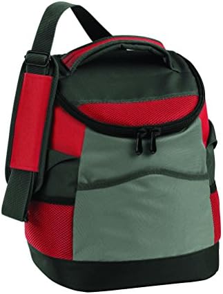 16 Can Ultimate Tailgating, Engineered, Lunch Bag Cooler with Adjustable Shoulder Strap and Front Slip Pocket & Side Mesh Pockets