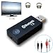 YETOR Bluetooth Transmitter for TV PC, (3.5mm, RCA, Computer USB Digital Audio) Dual Link Wireless Audio Adapter for Headphones, Low Latency, USB Power Supply(TX9)