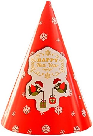 DIY Christmas Santa Hat SOUFUN Festival Deer Caps Party Supplies Crafts Caps (multicolor 6)