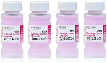 Imon POR Solid Control Hair Ampoule 15ml X 4ea Damage Control Ampoule