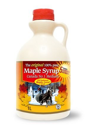 Old Fashioned Maple Crest Maple Syrup 1 Liter