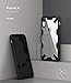 Ringke Fusion X Compatible with iPhone XR Case, Scratch Resistant Invisible PC Barrier Back Cover - Black