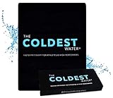 The Coldest Ice Pack Large Flexible Gel Ice Pack for Cold Therapy - Ice Pack for Back Leg Sprains, Muscle Pain, Bruises, Injuries - 11" x 14" (Black)...