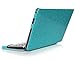 FYY ASUS Transformer Book T100 Case - Fully Armed Leather Case for ASUS Transformer Book T100 Cyan