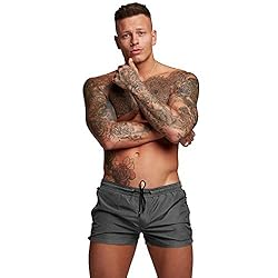 Cocobla Mens Quick Dry Beach Swim Trunks Surfing