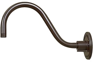MILLENNIUM LIGHTING Millennium RGN15-ABR Goose Neck, Bronze/Dark