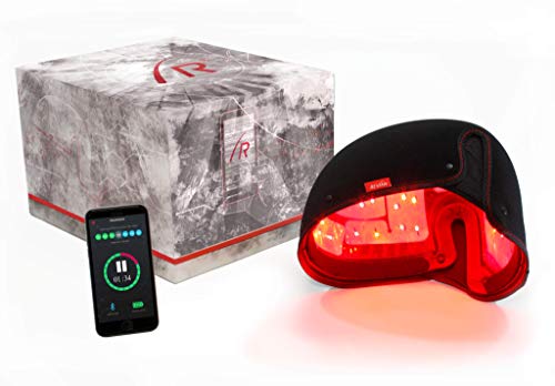 REVIAN RED Hair Growth System (wireless w/Free Mobile App) – FDA Cleared Alopecia Treatment: Hair Regrowth for Men and Women, Thinning Hair Growth Products: Red Light Therapy Hair Loss Product