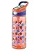 Contigo AUTOSPOUT Straw Striker Kids Water Bottle, 20 oz, Tango Pink Braid