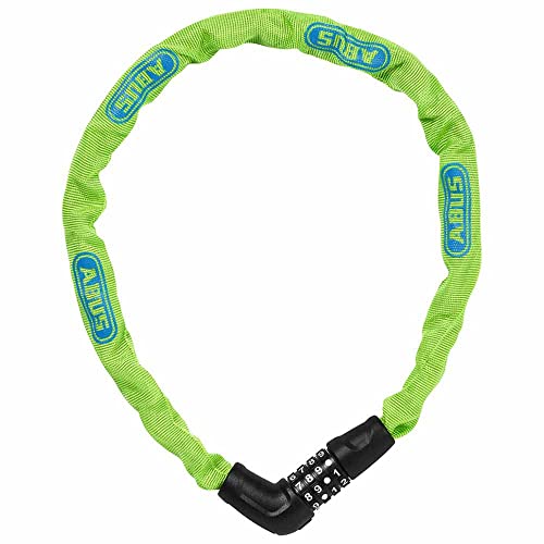 ABUS Kettenschloss Steel-O-Chain 5805C – Zahlenschloss aus 5 mm starken Stahlkette Sicherheitslevel 5