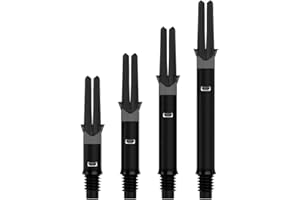 LSTYLE Dart Shafts: Nylon Plastic Universal Shafts - for Soft Tip and Steel Tip Darts