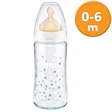 240ml Nuk Glass Feeding Bottle