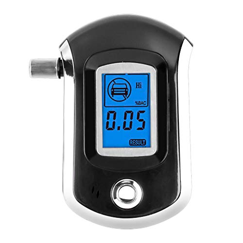 Sannysis Digital Breath Alcohol Tester LCD Breathalyzer Analyzer Detector