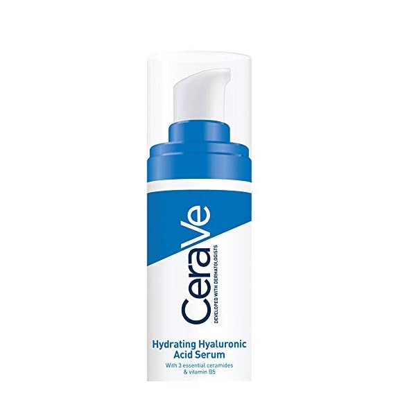 CeraVe-Hydrating-Hyaluronic-Acid-Serum-30ml1oz-Day-Night-Facial-Serum-with-Hyaluronic-acid-For-All-Skin-Types CeraVe Hydrating Hyaluronic Acid Serum 30ml For All Skin Types with Hyaluronic Acid and 3 Essential Ceramides