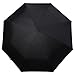Padida Travel Umbrella, With Auto Open /Close, Durable Windproof Umbrella, Portable, Compact Umbrella for Easy Carrying (black)