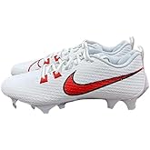 Nike Vapor Edge Speed 360 2 Men's Football Cleats White Red Black FN7764-106 Size 16