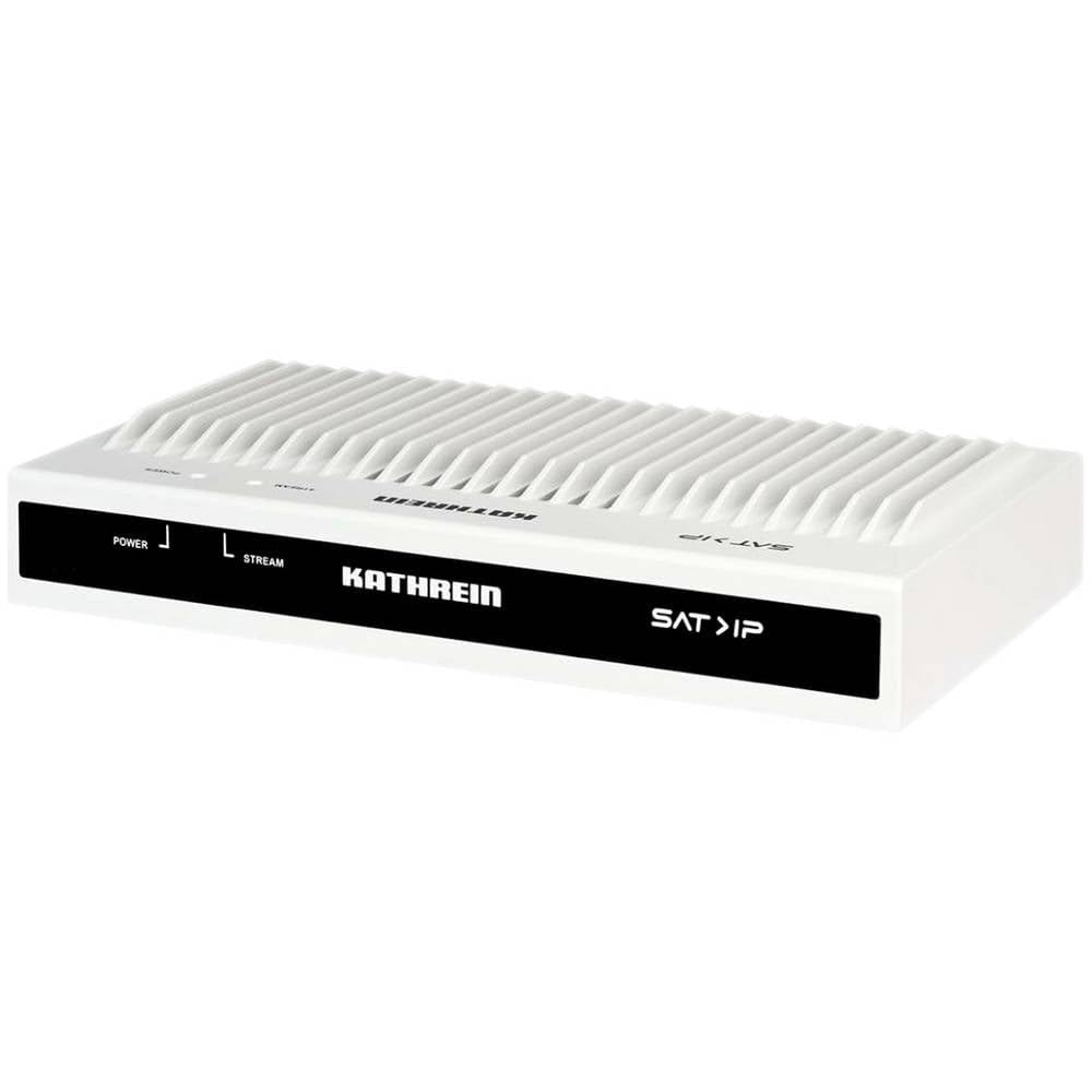 Kathrein EXIP 418 SAT to IP-Server, Ethernet, Includes Wally Receiver, 11.8 watts, for Television