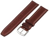 Hadley-Roma Men's 19mm Watch Strap, Color:Brown (Model: MSM881RAC190)