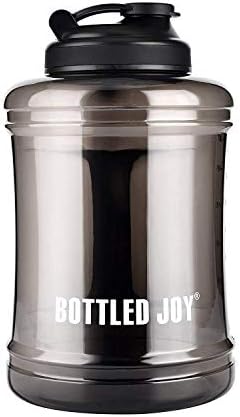 ONTA Bottled Joy Large Water Bottle 85oz 2500ml,BPA Free,Leak Proof,Portable Large Capacity Sports Drinking Water Bottle with Handle Jug Eco Friendly Container,for Camping Training Home Gym Outdoor