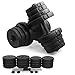Yaheetech 66 Lb Dumbbell Set 16 Adjustable Weight Plates & 2 Olympic Dumbbell Handles for Home/Cap Gym Bodybuilding Workout Training