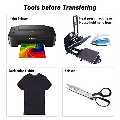 Tshirt Transfer Paper 21 sheets Pricepulse