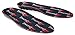 Powerstep Unisex Adult Comfortlast Insole, Black/Red, Men S 9-10.5 / Women S 11-12 US