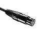 Neewer® 6.5 Foot / 2 Meters DMX Stage Light Cables Wires with 3-Pin Signal XLR Male to 5-Pin Female Connection for Moving Head Light Par Light Spotlight with XLR Input & Output