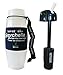 $averPak 2 Pack - Includes 2 Seychelle 28oz Flip Top Water Filtration Bottles with the Seychell EXTREME RAD/ADV Filters and 2 Additional Spare EXTREME RAD/ADV Filters