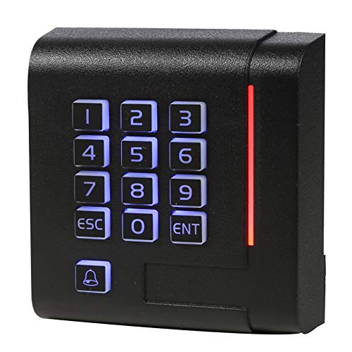 UHPPOTE 125KHz Wiegand 26/34 RFID EM ID Card Reader Keypad Connect for Access Control Board