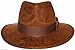 KCHEX DOCTOR WHO HAT Fourth 4th Dr Fedora Brown Jones Tom Baker Costume BBC LICENSED
