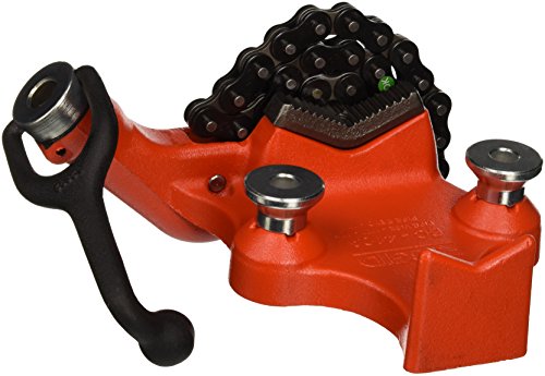 UPC 095691401953, RIDGID 40195 Model BC410 Top Screw Bench Chain Vise, 1/8-inch to 4-inch Bench Vise