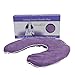 DreamTime Calming Crescent Shoulder Wrap, Lavender Velvet, 1 Count (Pack of 1)