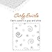 Pack N Play Playard Portable Mini Crib Sheet Set – 2 Pack Jersey Cotton Playpen Fitted Sheets – Grey/White Unisex Bedding for Baby Boy and Baby Girl