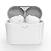 True Wireless Earbuds,Bluetooth Mini in Ear Headphones Kelodo TWS Headset Built-in Mic Twins Hands-free Stereo Earphones with Charging Case for Android and iPhone White