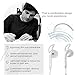 Bluetooth Headphones, Wireless Earbuds Sport Earphones Bluetooth 4.1, HiFi Bass Stereo Sweatproof Earbuds w/Mic, Noise Cancelling Headset with Stereo & Anti-Interference for Workout,Running,Gymthumb 2