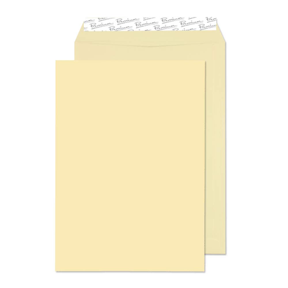 Blake Business C4 324 x 229 mm 120 gsm Peel & Seal Pocket Envelopes (51653) Vellum Wove - Pack of 20