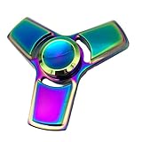Uspeedy Fidget Spinner Fidget Killing Time Toys for For ADD, ADHD, Anxiety, and Autism Adult and Children … (0 9 Rainbow)
