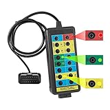OBD2 Breakout Box with LED Light OBD2 16Pin
