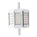 TOOGOO(R) R7s 78mm 60 SMD LED Warm White Halogen Flood Light Lamp Replacement 6W