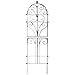 H Potter Garden Trellis for Climbing Plants Iron Metal Outdoor Scroll Wall Decor or Flowers Roses Vine Ivy Clematis GAR214 Large